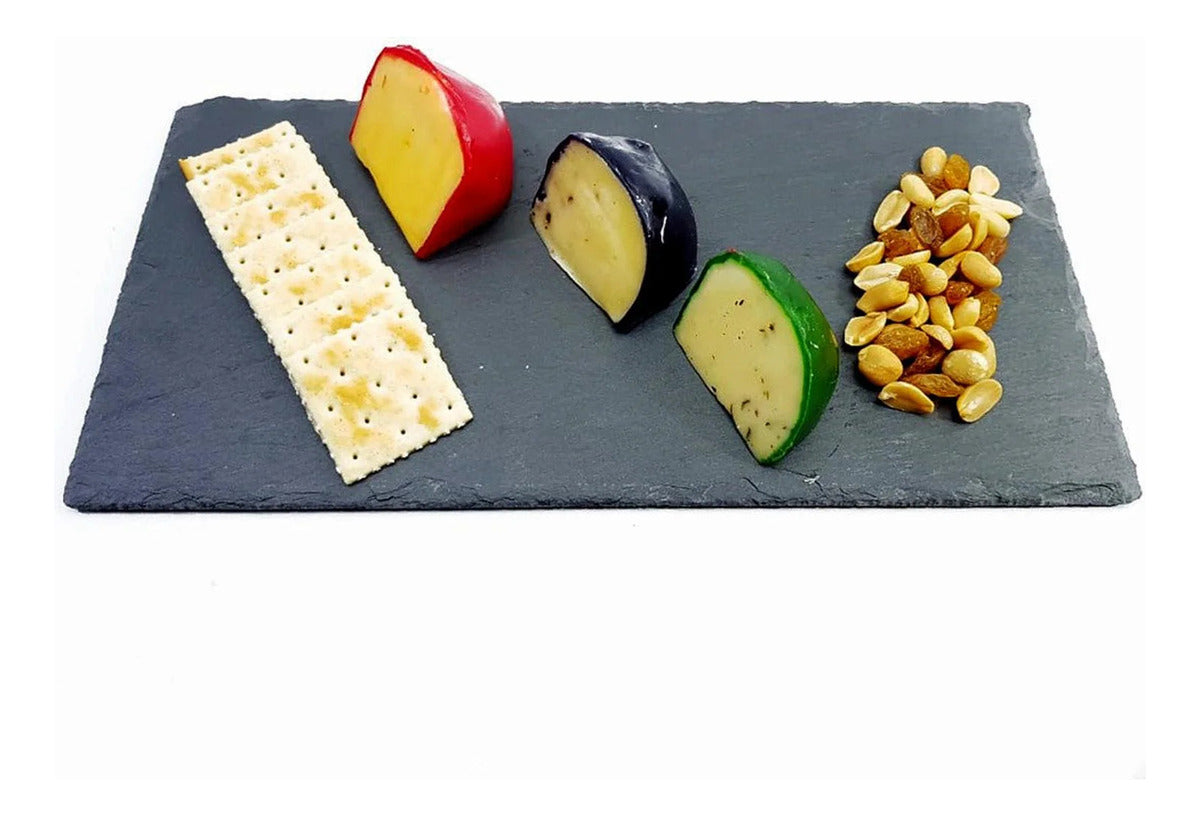 Tabla De Piedra Cocktail Rectangular 30 X 15 Cm