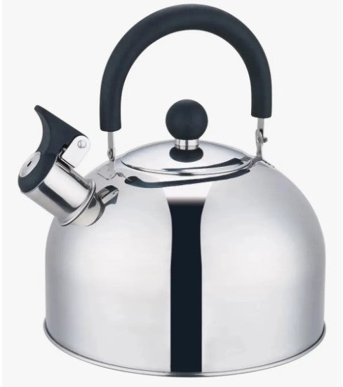 Tetera Clasica 2.5 Lts Acero Inoxidable Vitta Plateado