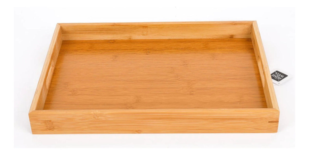 Bandeja Para Servir De Bambú 40 Cm