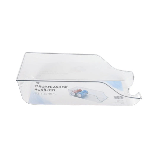 Organizador Acrílico para Refrigerador 34 x 14.5 x 10 cm