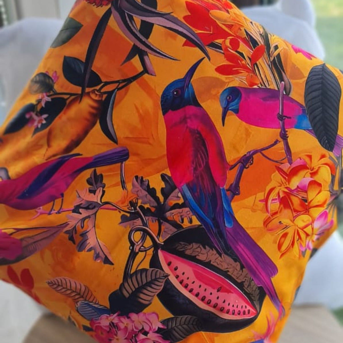 Funda Impresa Colibri Suave Rosa 45x42