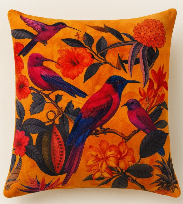 Funda Impresa Colibri Suave Rosa 45x42