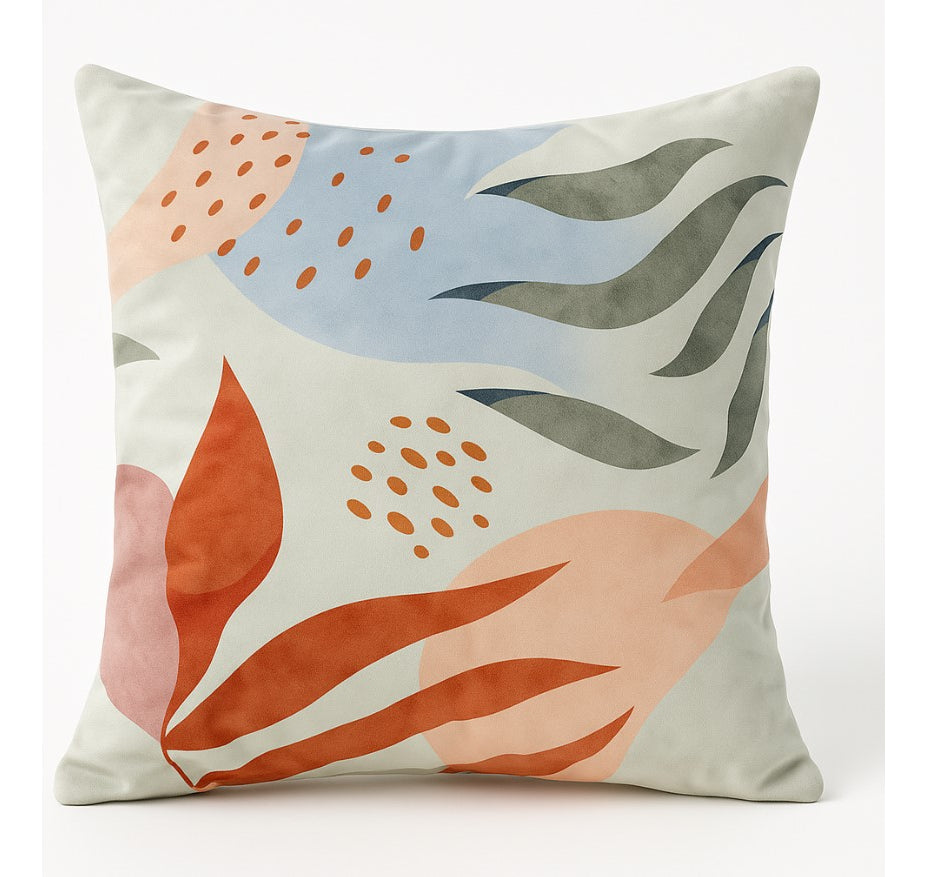 Funda Impresa Ramas Boho 45x42