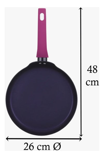 Panquequera Sarten Cherry Marca Vitta De 26cm