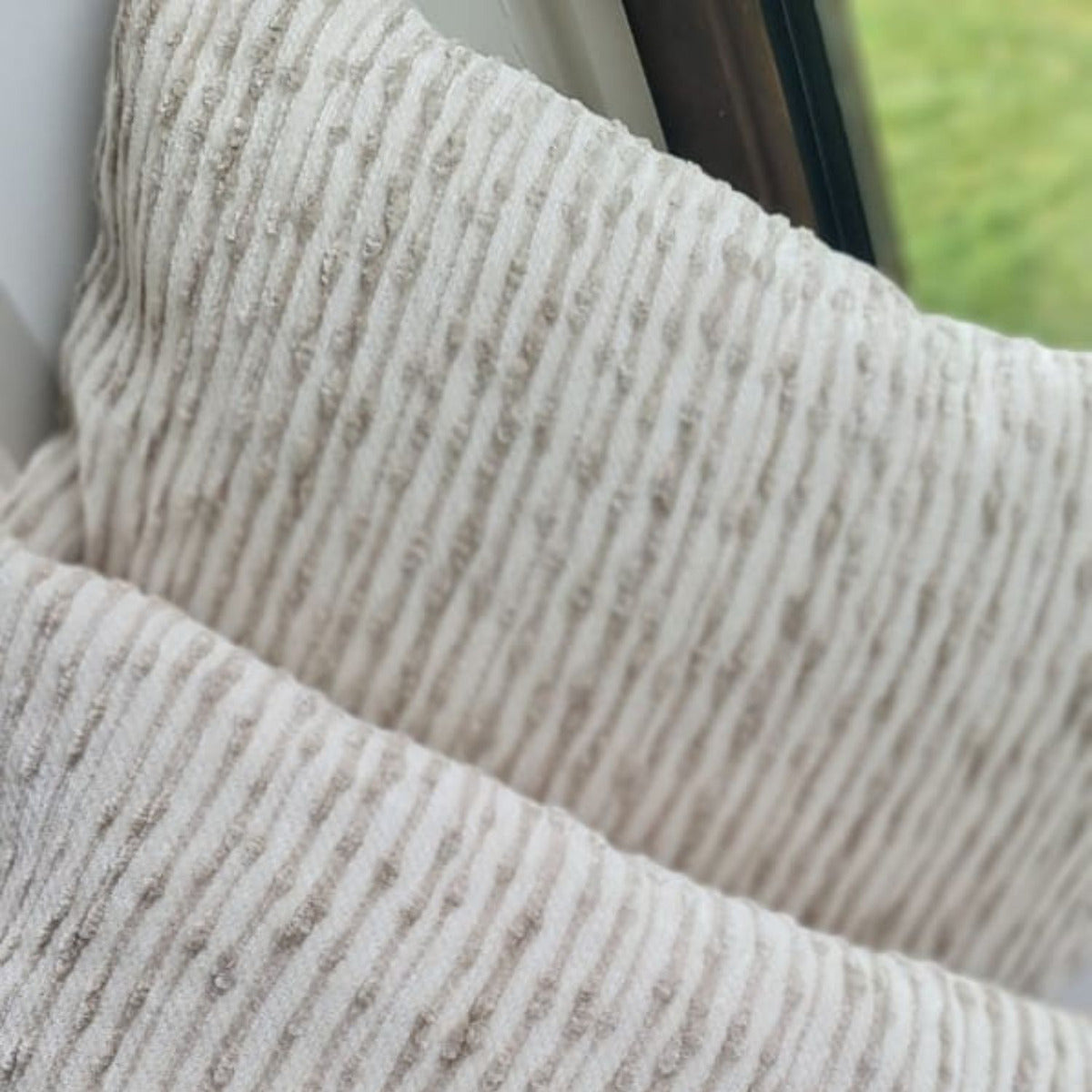 Funda Cojin Detalles Café 45x42