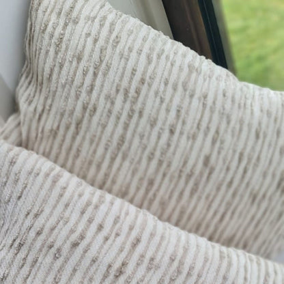 Funda Cojin Detalles Café 45x42