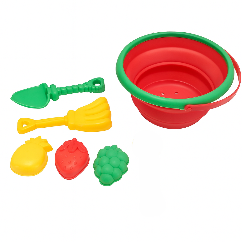 Balde Cubeta De Playa Niños Juguetes Verano Infantil