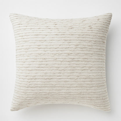 Funda Cojin Detalles Café 45x42