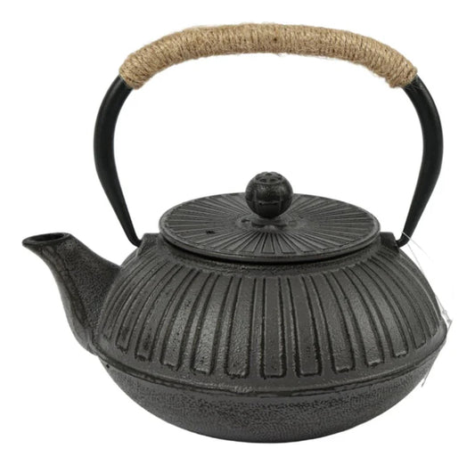 Tetera 1000 Ml Hierro  Asiática Con Filtro Acero