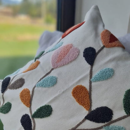 Funda Bordada Tulipan Rosa 45x42