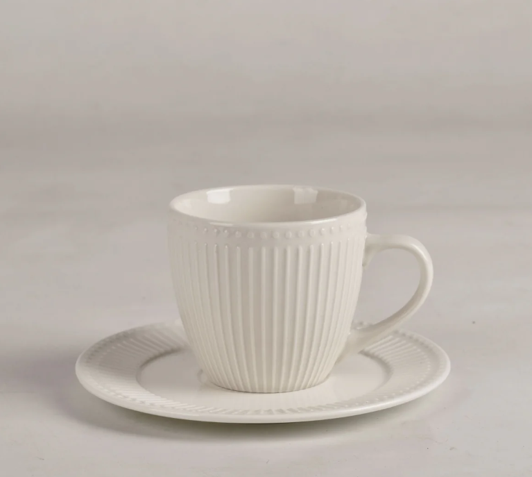 Set de té 6 tazas porcelana Abbey