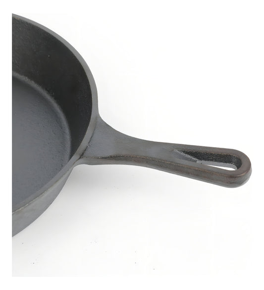 Sartén De Hierro Fundido 25cm Color Negro