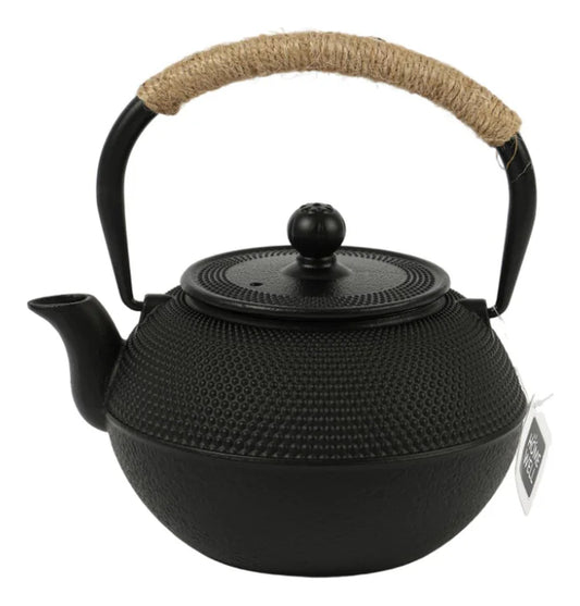 Tetera 1200 Ml Hierro  Asiática Con Filtro Acero