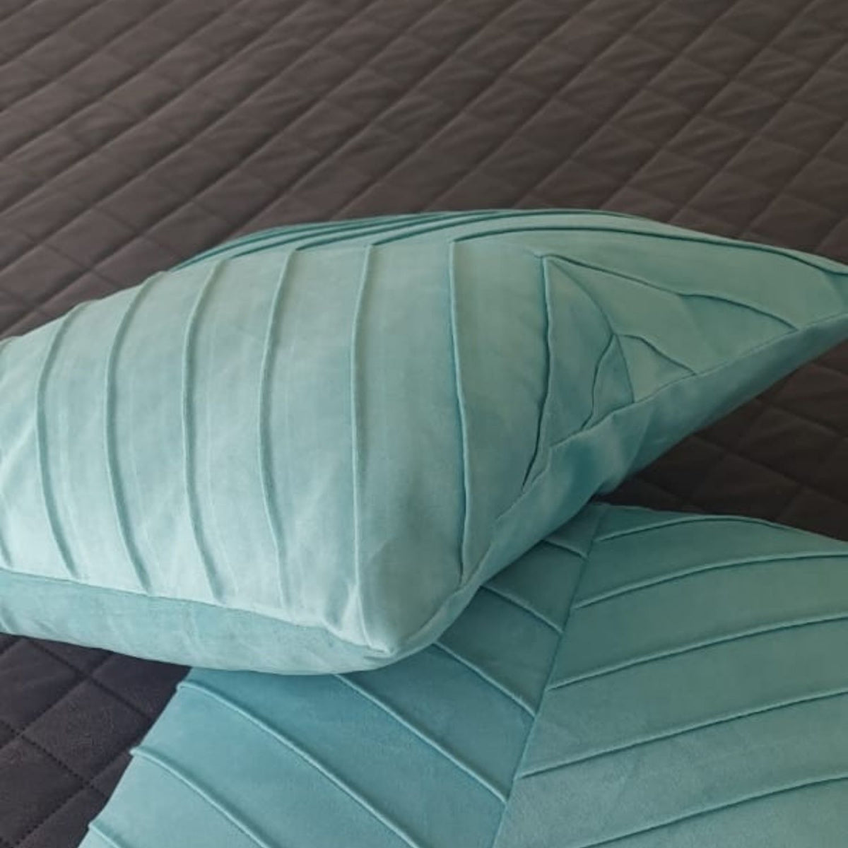 Funda Cojin Petroleo Lineas 43 X 40