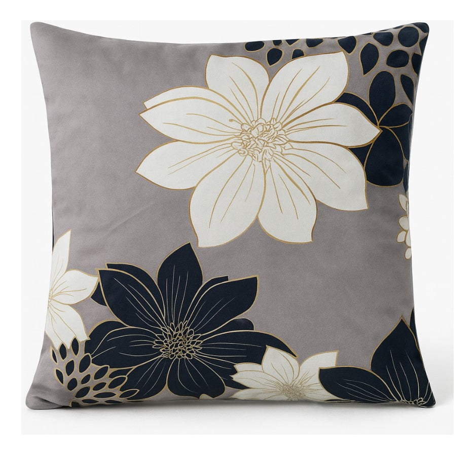 Funda Impresa Negro Elegante 45x42